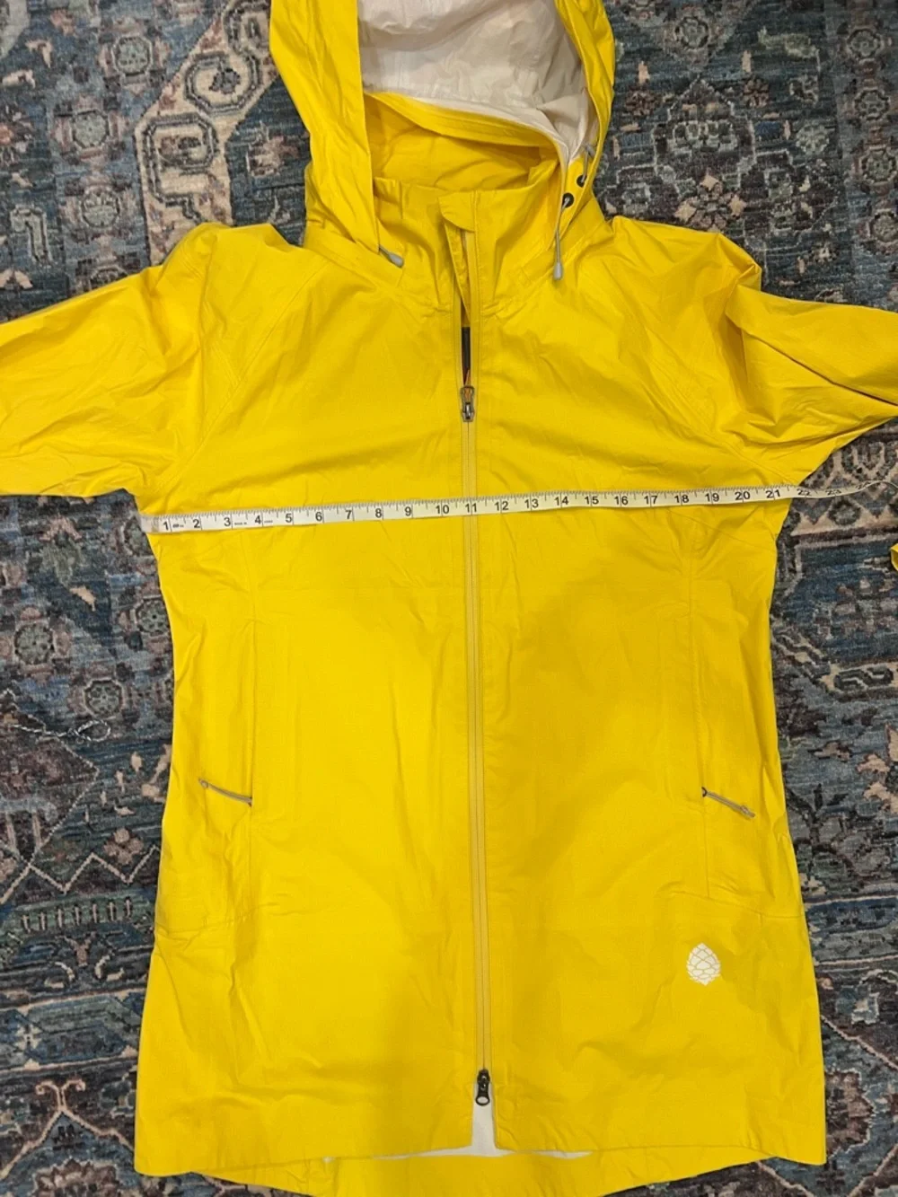 Stio Modis Rain Trench - Women’s Large Yellow - Picture 2 of 14